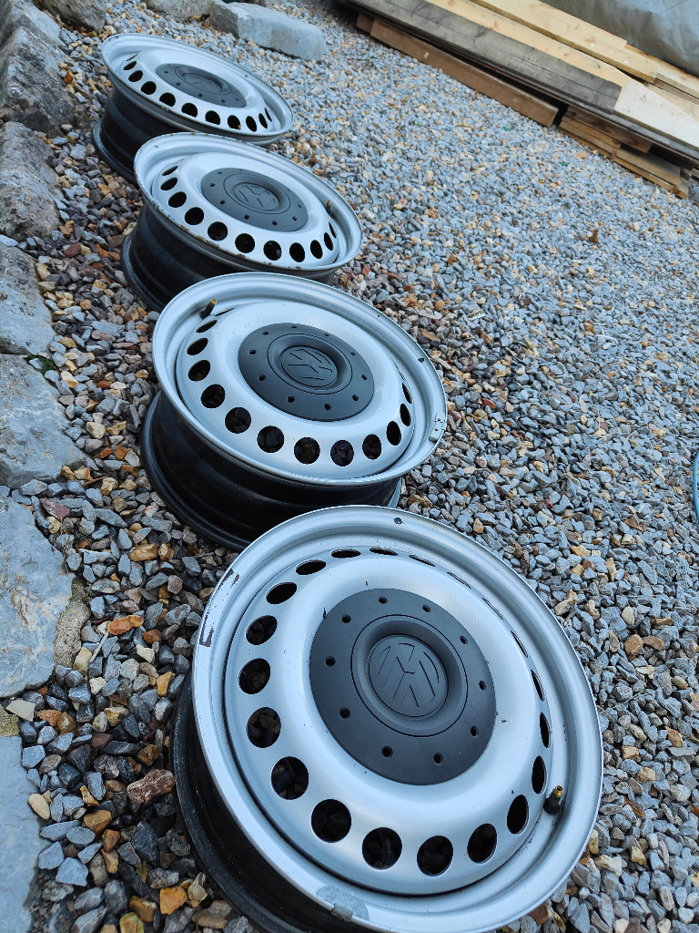 VW T5 steel wheels 16&quot;