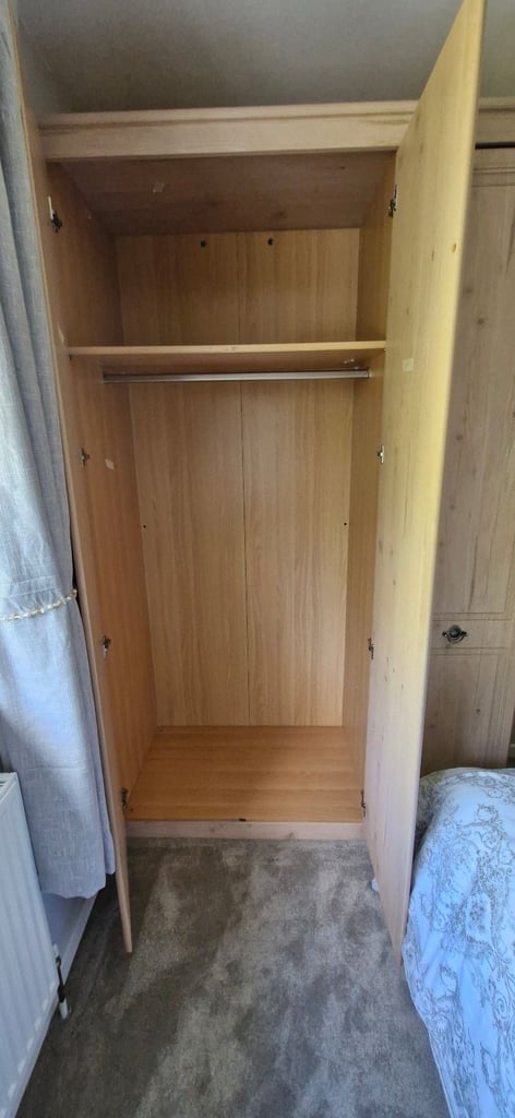 2 Triple Wardrobes 