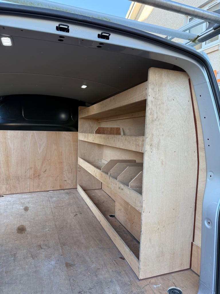 van shelves vw transporter 23 plate