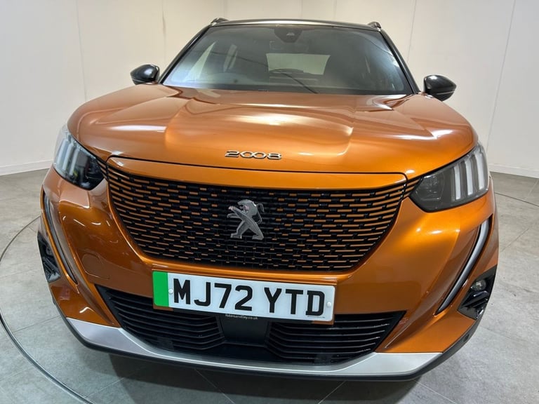 2022 Peugeot E-2008 50kWh GT SUV 5dr Electric Auto (7kW Charger) (136 ps) Automatic