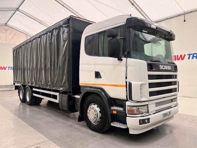 Scania 114 340 6x2 10 Tyre Sleeper Cab Curtainsider