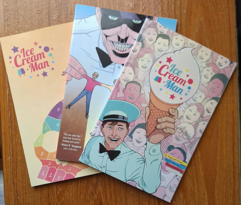 image for Ice Cream Man Comic Volumes 1–3 | Image Comics | Like New Condition