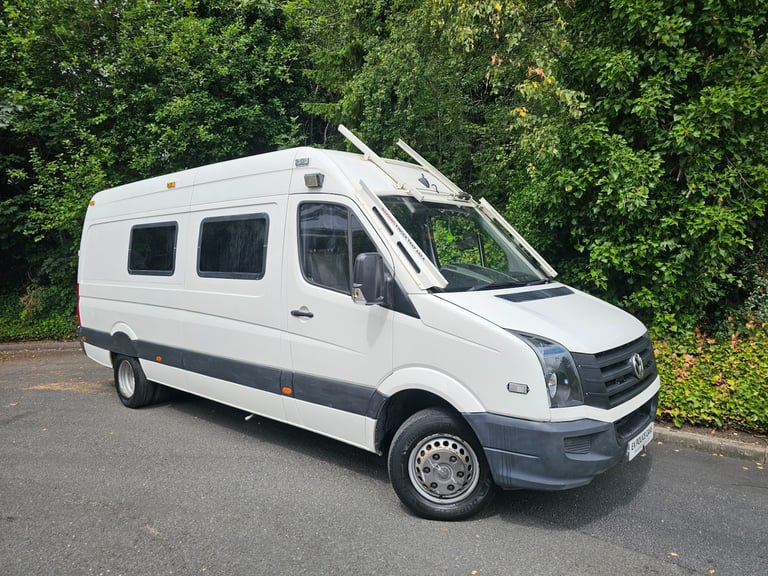 image for 2013 VOLKSWAGEN CRAFTER 2.0 TDI CR50 XLWB HIGH ROOF CREW VAN EX POLICE CAMPER
