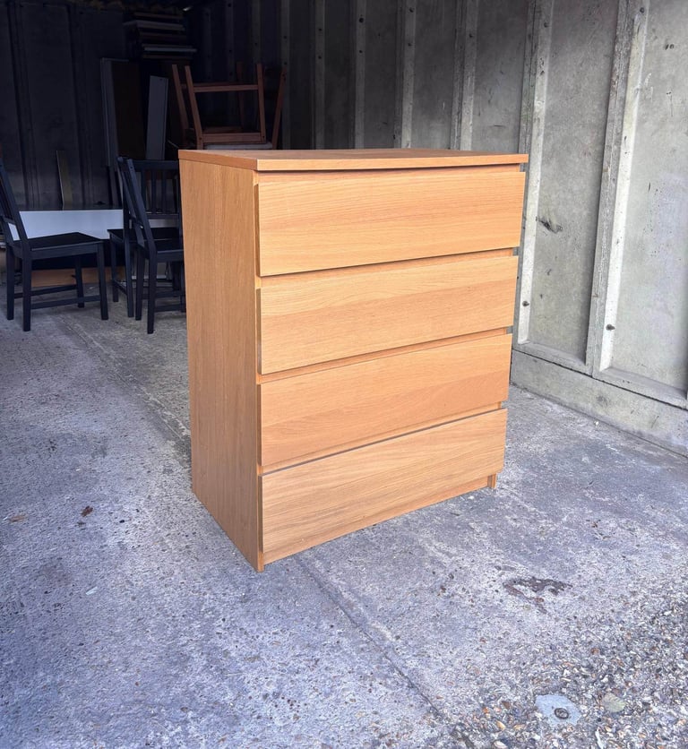 image for Ikea malm chest of drawers 