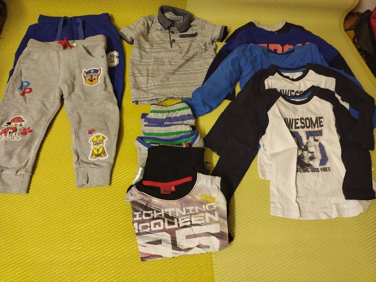 Baby and boys clothes.