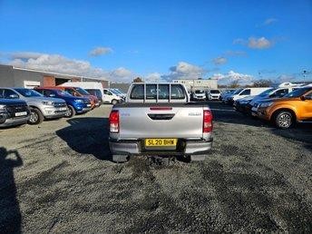  2020 ON 20 PLATE TOYOTA HILUX ACTIVE D-4D 4WD 2400CC DOUBLE CAB PICK UP ULEZ 