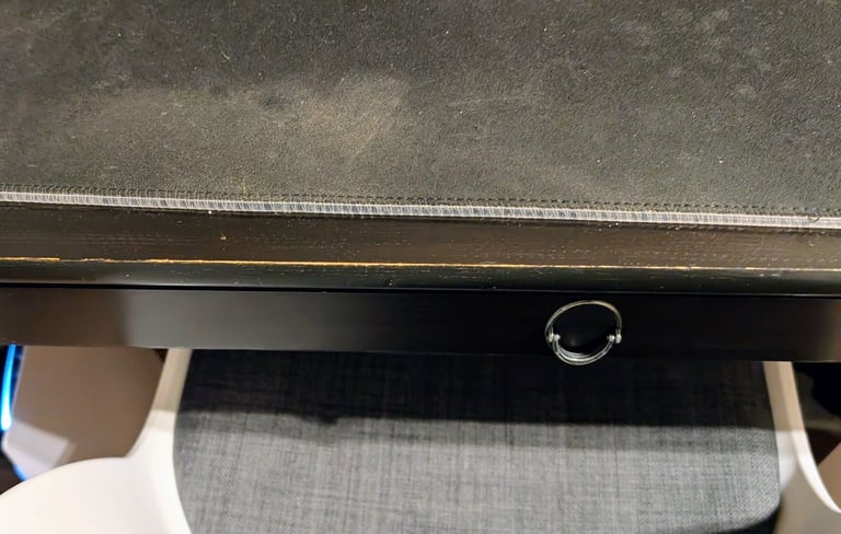 image for IKEA Black Table/Desk