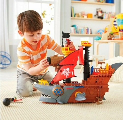 Fisher-Price Imaginext Shark Bite Pirate Ship