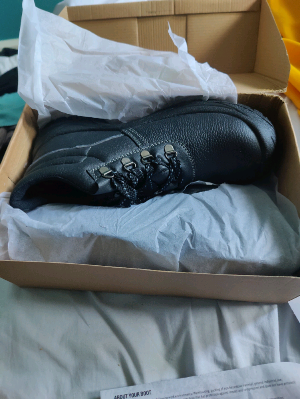New safety boots