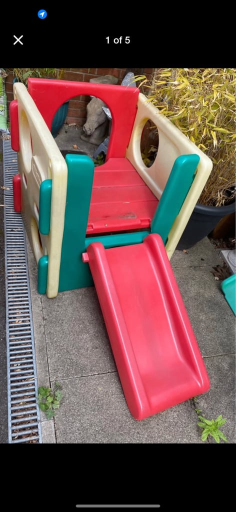 image for Little tikes tykes activity cube slide climbing frame garden toys baby toddler gym