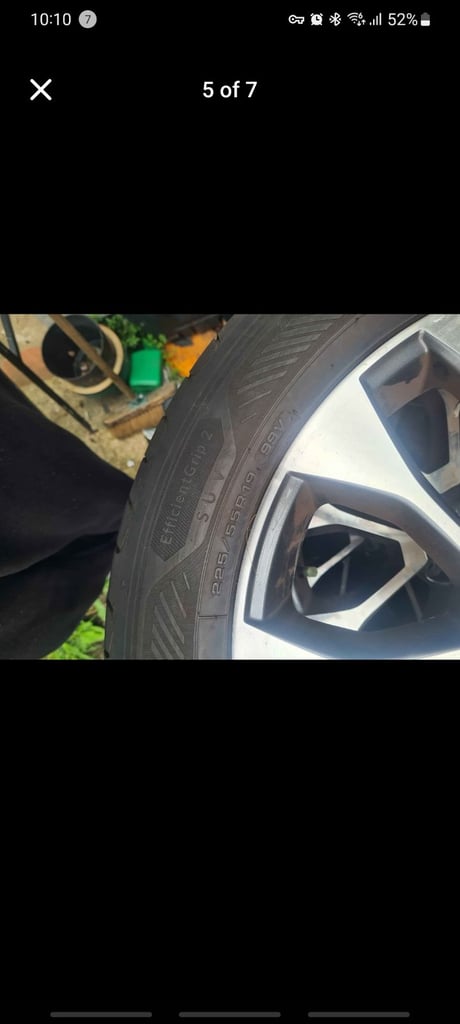 19" Renault alloy wheels