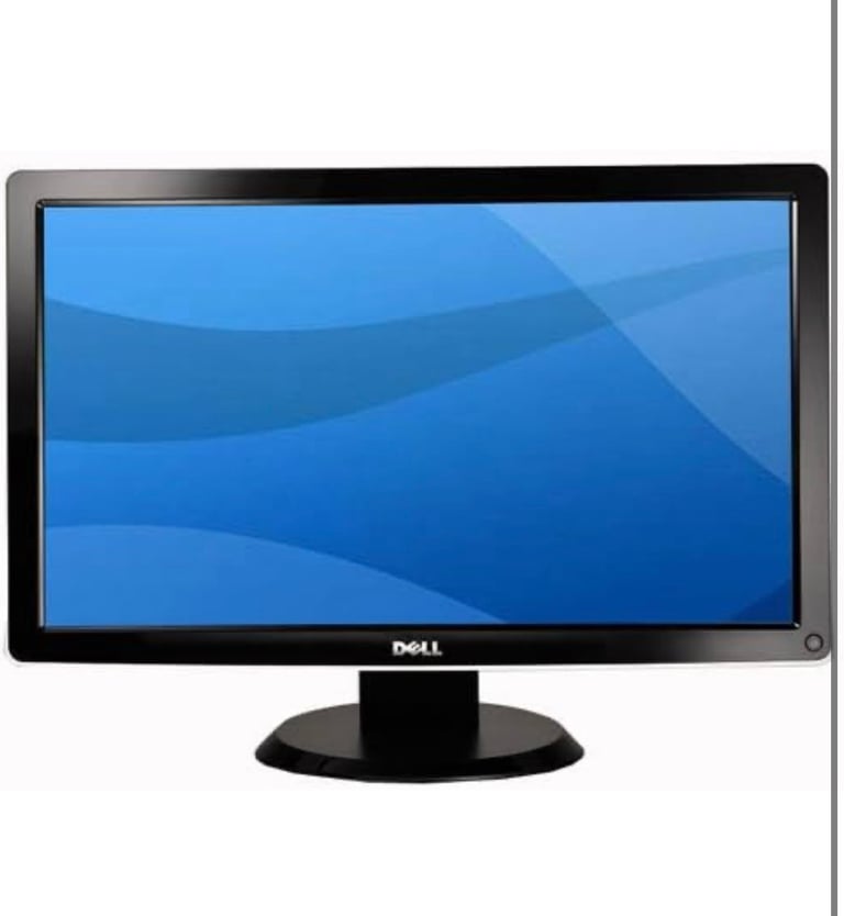 24 inch Dell HD widescreen monitor Hdmi,DVi,Vga ports 