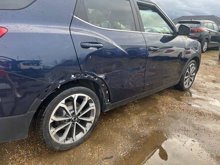 2019 SSANGYONG TIVOLI XLV ULTIMATE BLUE AUTOMATIC EURO 6 SALVAGE DAMAGED REPAIR