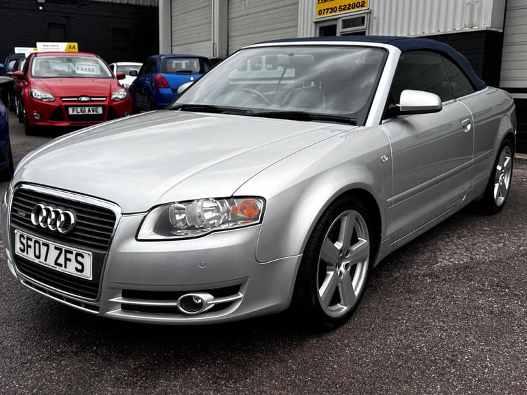 2007 Audi A4 Cabriolet 1.8T S line Multitronic 2dr CONVERTIBLE Petrol Automatic
