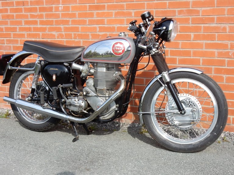 BSA Gold Star DBD34 499cc 1955. Factory pairing. Electric start - 494 XWF