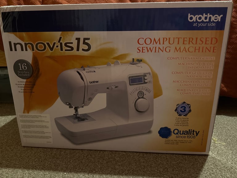 Brother Innov-is NV15 Sewing Machine 3 Year Warranty