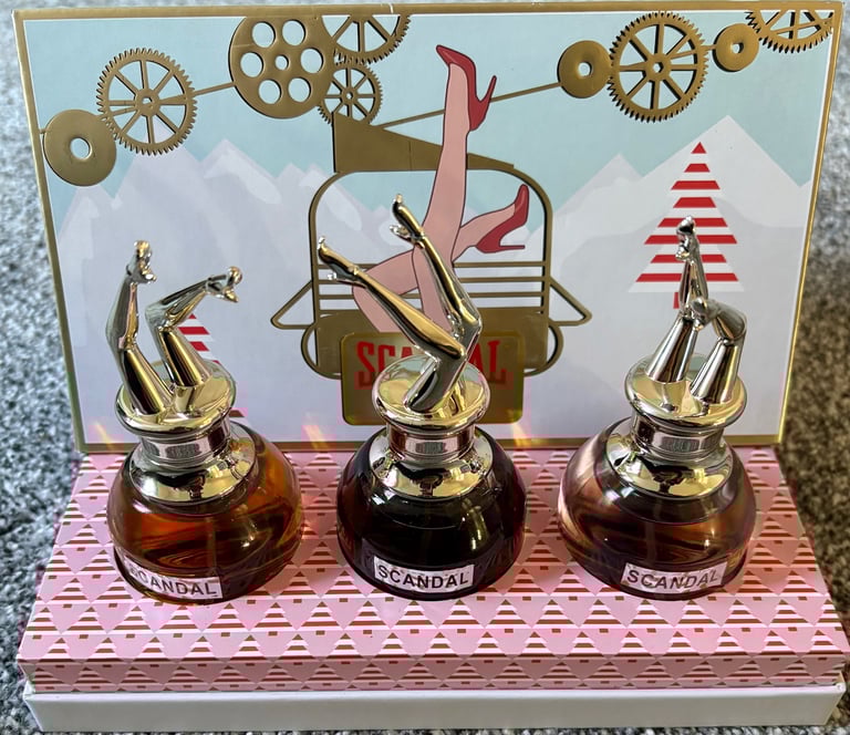 Limited Edition Jean Paul Gaultier SCANDAL Designer Perfume Gift Set
