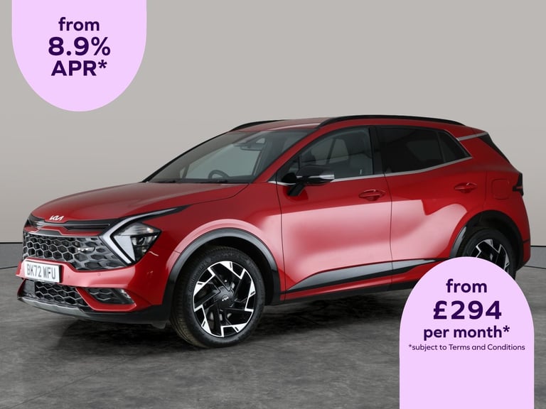 2022 Kia Sportage 1.6 T-GDi 13.8kWh GT-Line SUV 5dr Petrol Plug-in Hybrid Auto AWD Euro 6 (s/ Suv...