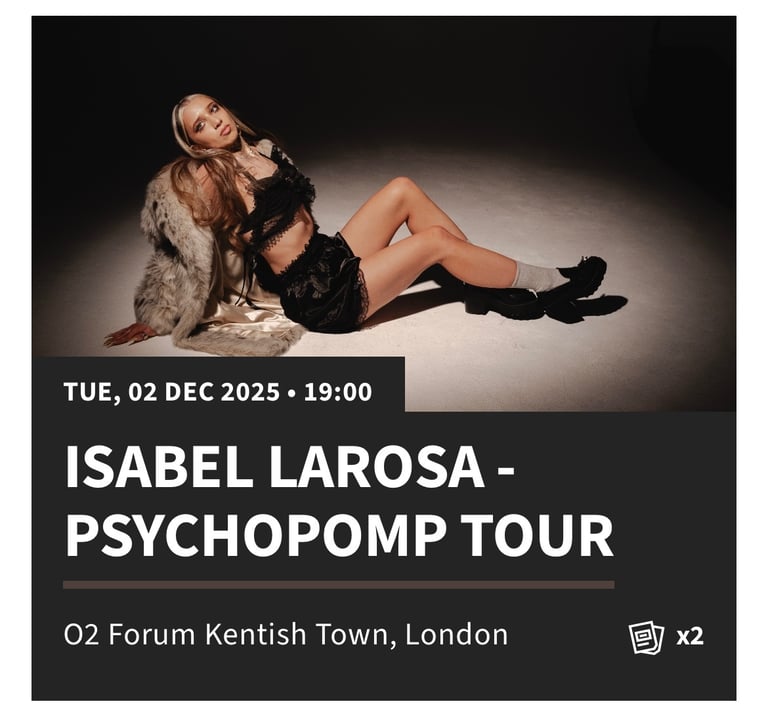 image for Isabel LaRosa Tickets London 2/12/25