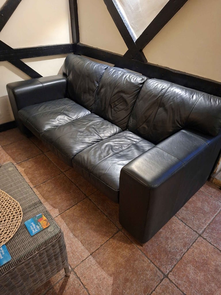 3 Seater Leatherette