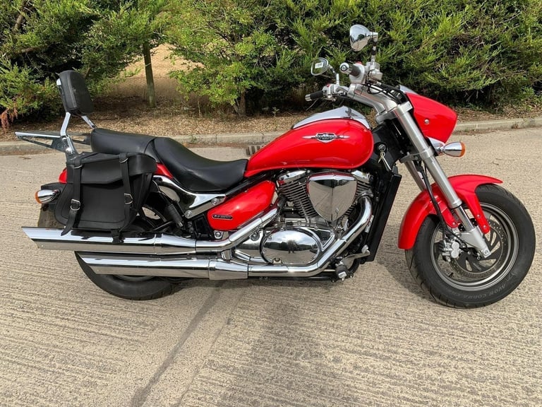 2015 15 SUZUKI VZ 800 L4 INTRUDER RED VZ800 VL800 XVS CLASSIC CUSTOM CRUISER 6k