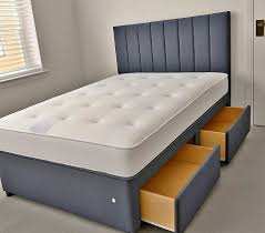 Quick Delivery == Divan 5ft King size bed base + headboard & Optional Drawers , 15% Off == Order Now