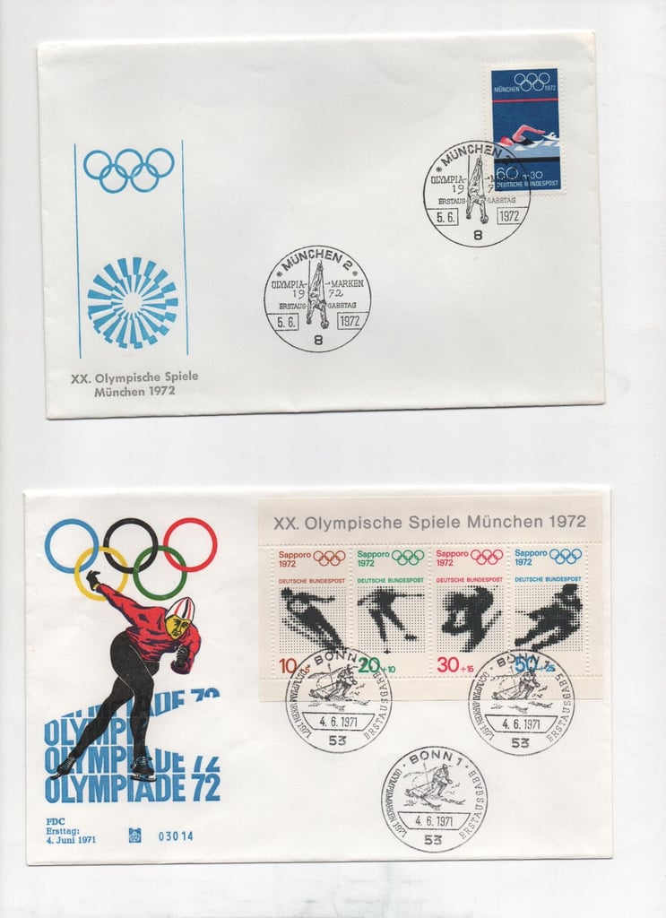 301 Germany first day covers