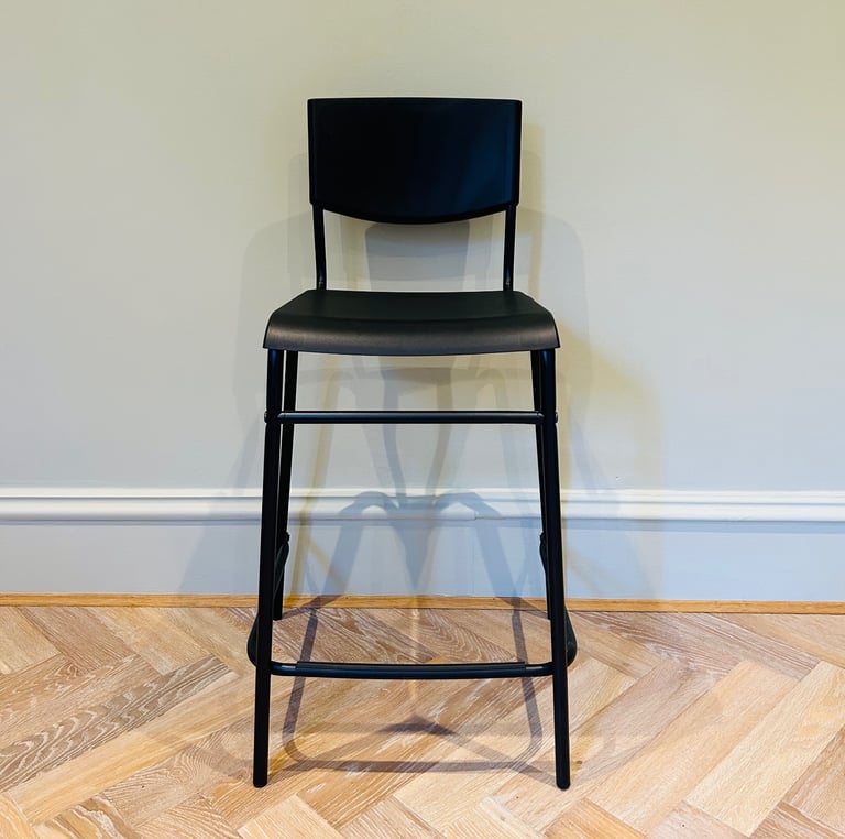 Ikea Black Stackable Stool (£20 for two)