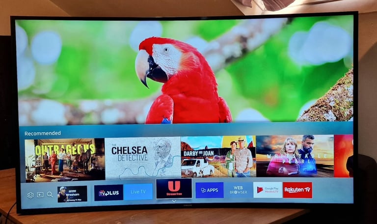 image for Samsung SMART tv 55 inch Fully Working order NO STAND