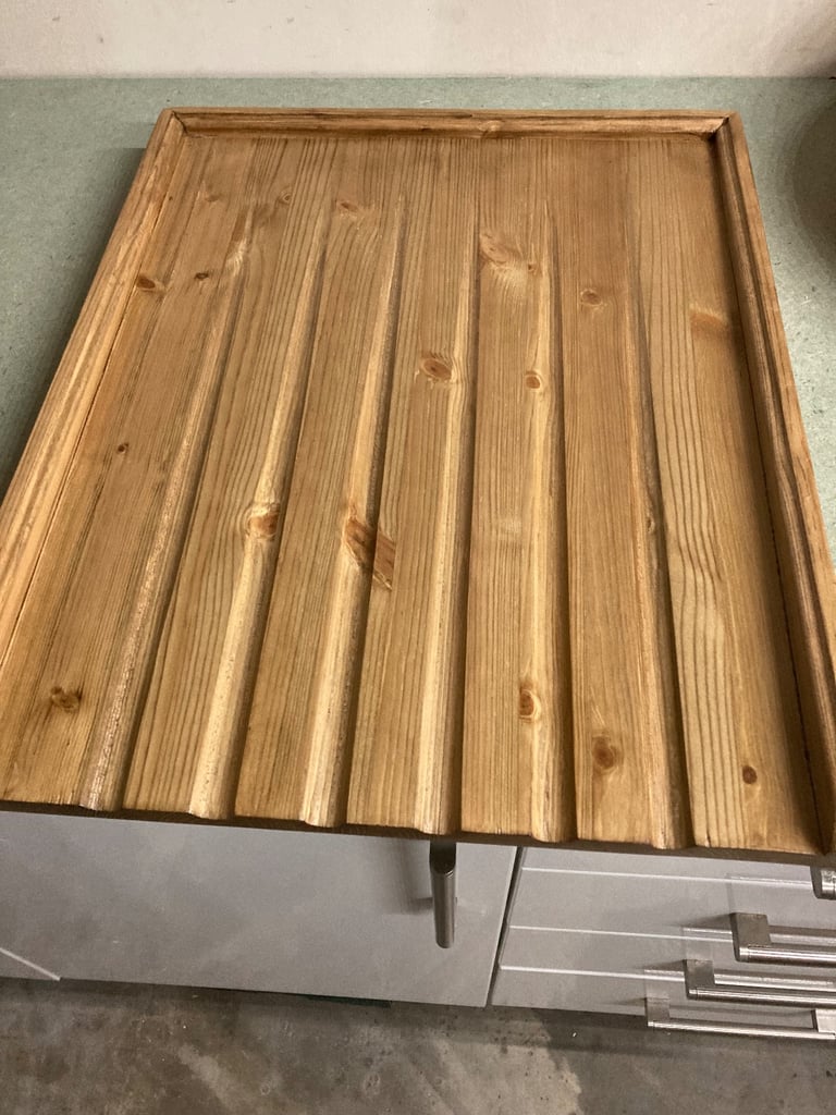 Wooden draining board large - Belfast, butler sink, New