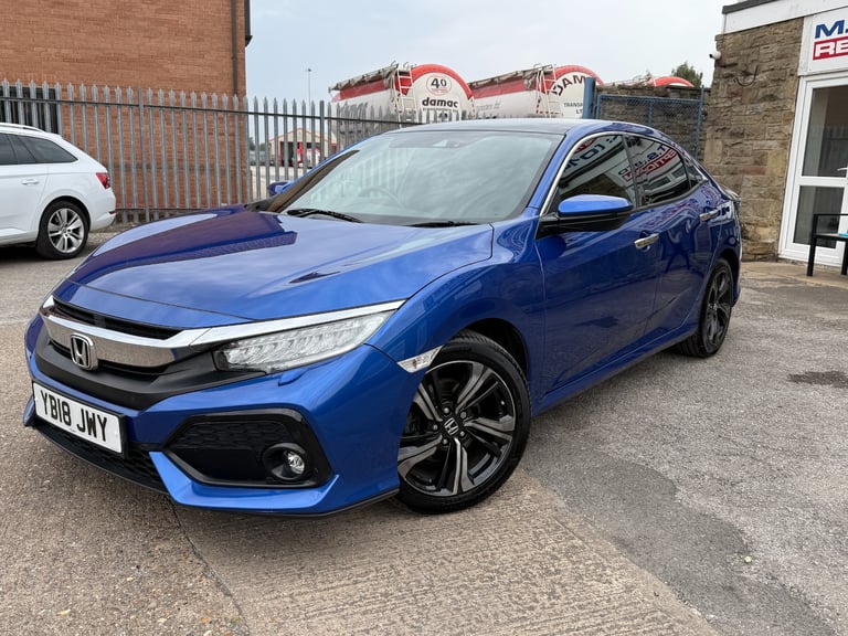 2018 Honda Civic 1.5 VTEC Turbo Prestige 5dr CVT HATCHBACK Petrol Automatic