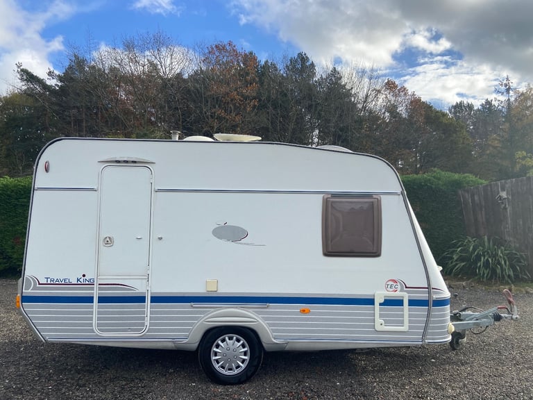 Tec Travel king 3 Berth Fixed Bed Caravan 