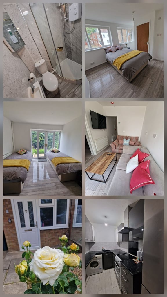 Room to let rent single ensuite luton town cheap lu1 universal dss credit benefits