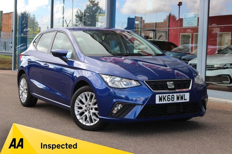 2018 68 SEAT IBIZA 1.0 MPI SE TECHNOLOGY HATCHBACK 5DR PETROL MANUAL EURO 6 (S/S