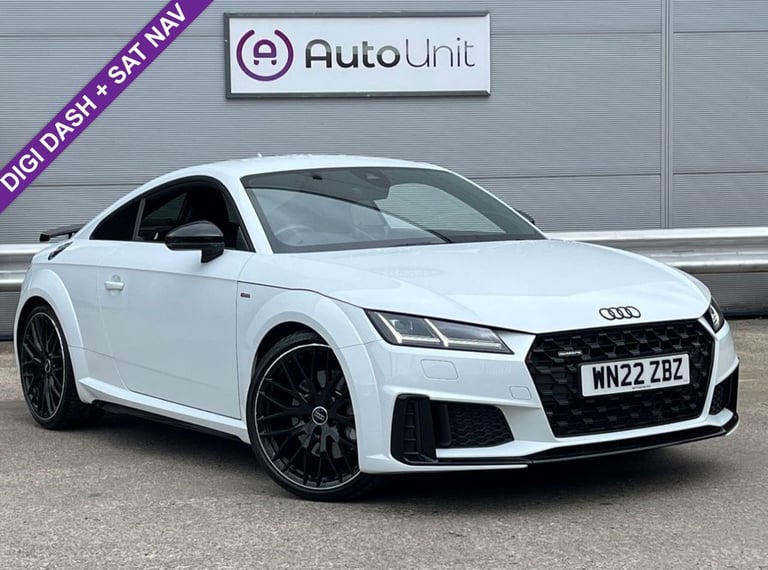 2022 AUDI TT 2.0 TFSI 45 BLACK EDITION COUPE 3DR PETROL S TRONIC QUATTRO EURO