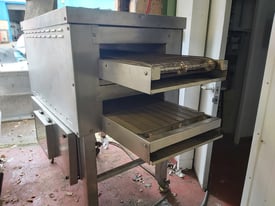 Commercial Electric pizza machine - double over 