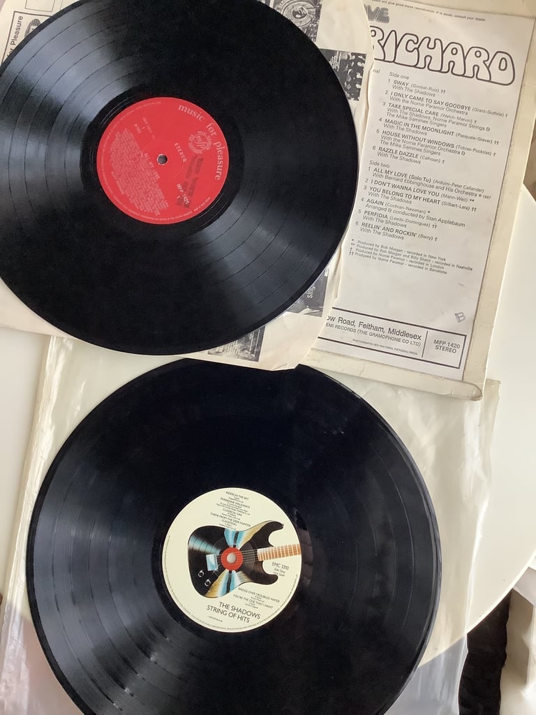 CLIFF RICHARD - All my Love + the SHADOWS - a string of hits