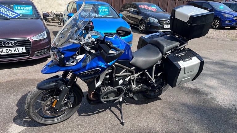 Triumph Tiger Explorer XRT 66 reg 2017 20k service history 2 owners heated seats