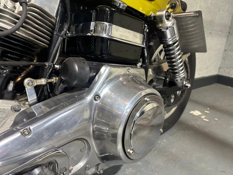 Harley-Davidson. Magazine featured Flattracker. 93 cubic inch S&S Engine