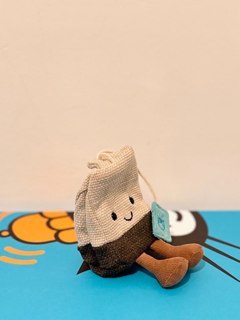 BNWT Jellycat Amuseable Steepy Tea Bag Limited edition