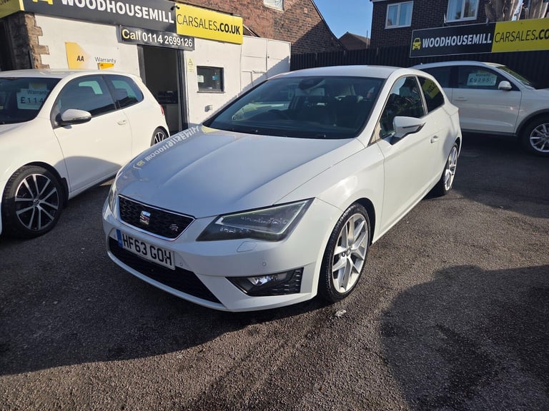 2013 SEAT Leon 2.0 TDI FR 3dr [Technology Pack] HATCHBACK DIESEL Manual