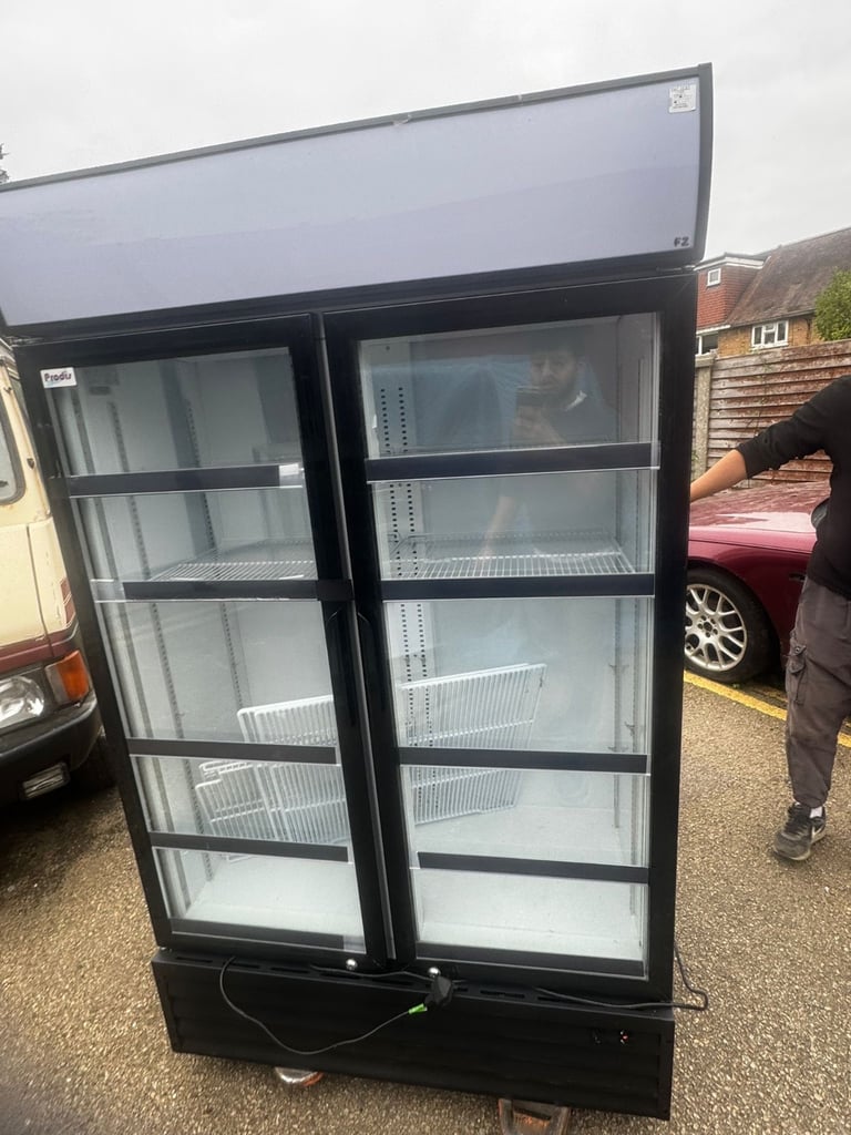 Commercial fridge freezer display cafe shop restaurant takeaway 
