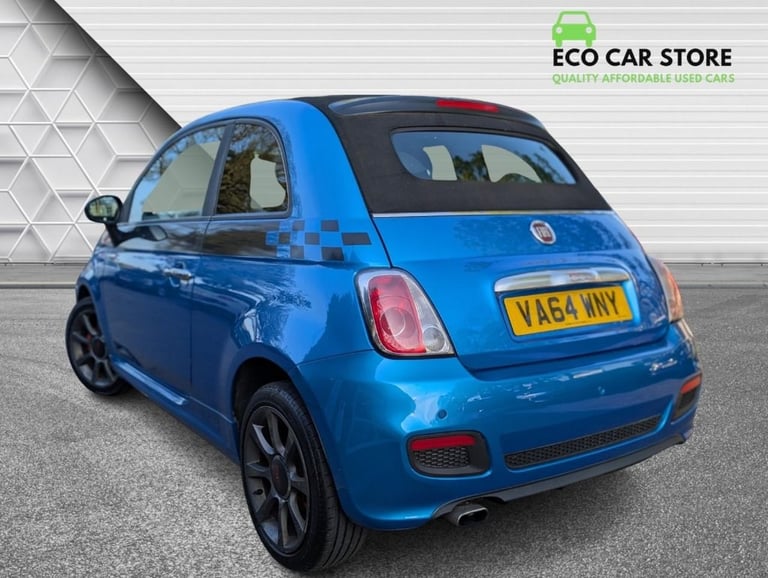 2015 Fiat 500C 0.9 TwinAir S Convertible 2dr Petrol Manual Euro 6 (s/s) (105 ps) £20/Year  Conver...