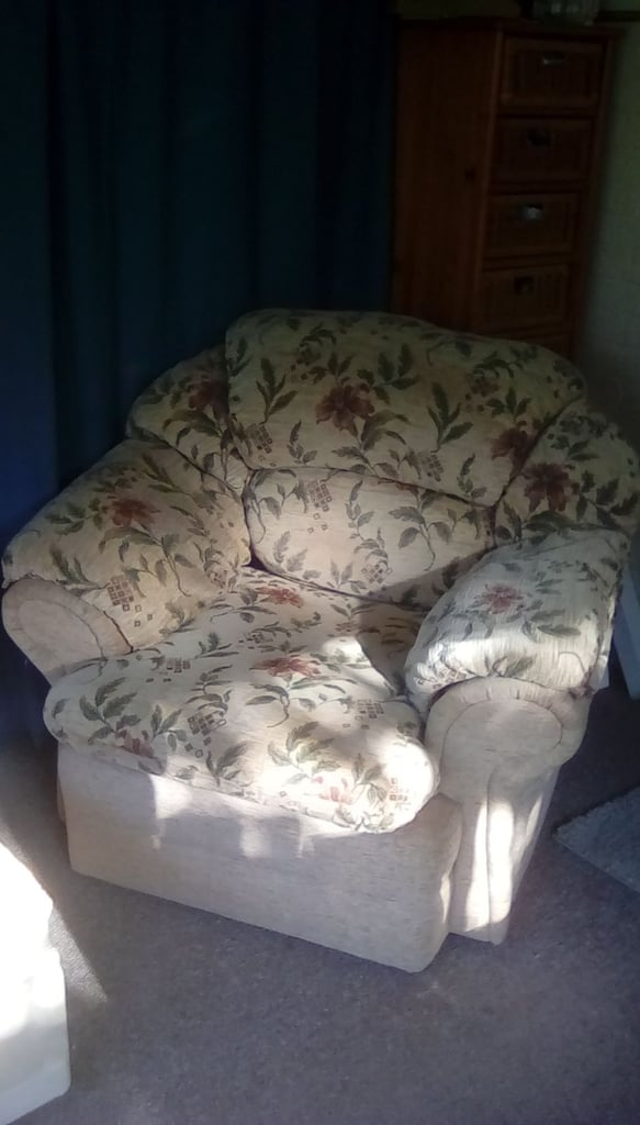 image for Lovely comfy armchair old but good condition