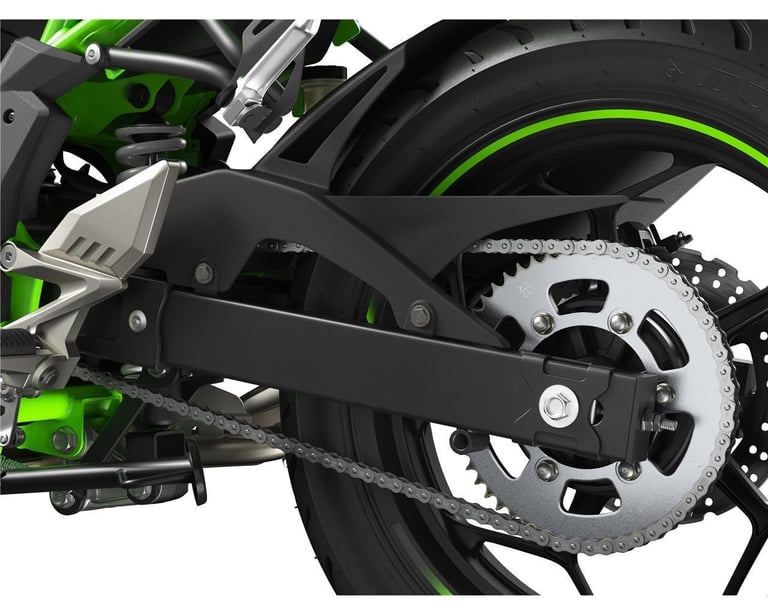 New 2026 Kawasaki Motorcycle Ninja 125 Green Grey Due November