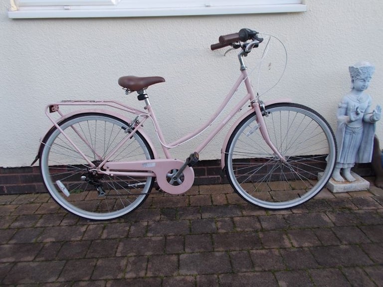 Ladys City Bike Serviced 17" M/L Frame 26" Wheels 7sp Good Working Order Exeter