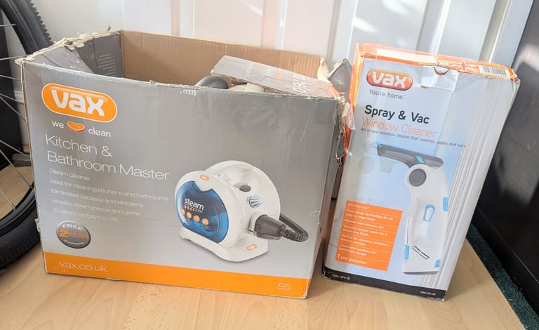 Vax steam cleaner and window cleaner/vac