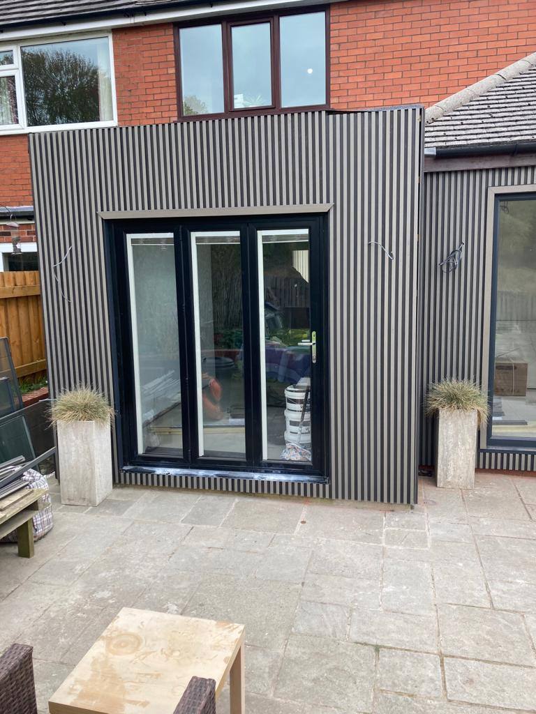 composite cladding boards for outbuilding loft conversion 