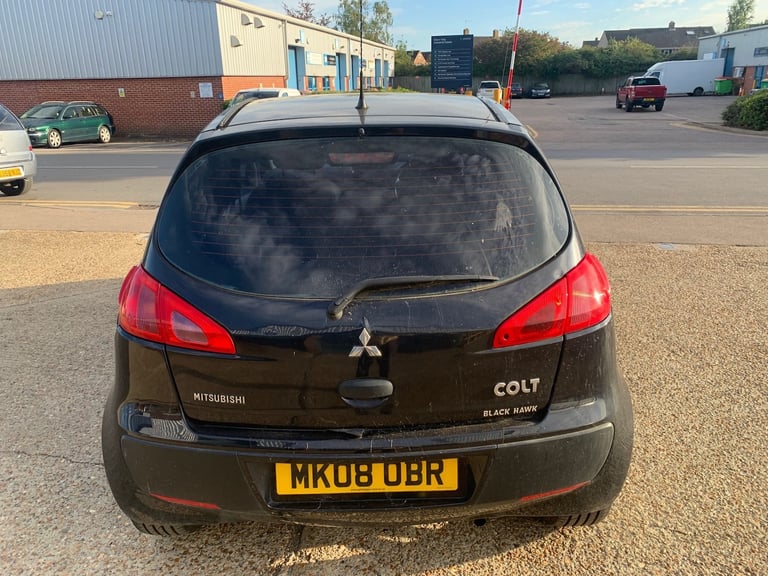 2008 Mitsubishi Colt 1.1 Black Hawk 3dr HATCHBACK Petrol Manual