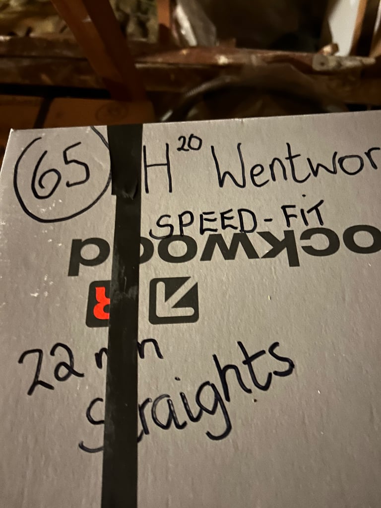 Plumbers brand new fittings and fixtures 